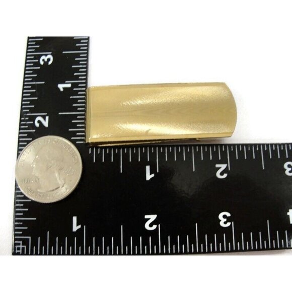 Vintage Simmons Textured Money Clip Men Wallet ID Credit Card Holder - Picture 7 of 10